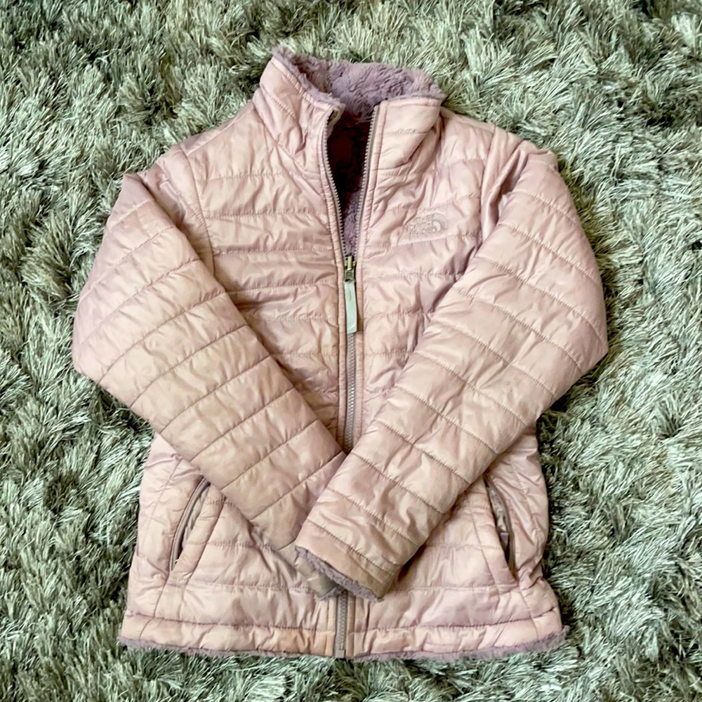 The North Face Reversible Jacket Girls size 10/12
